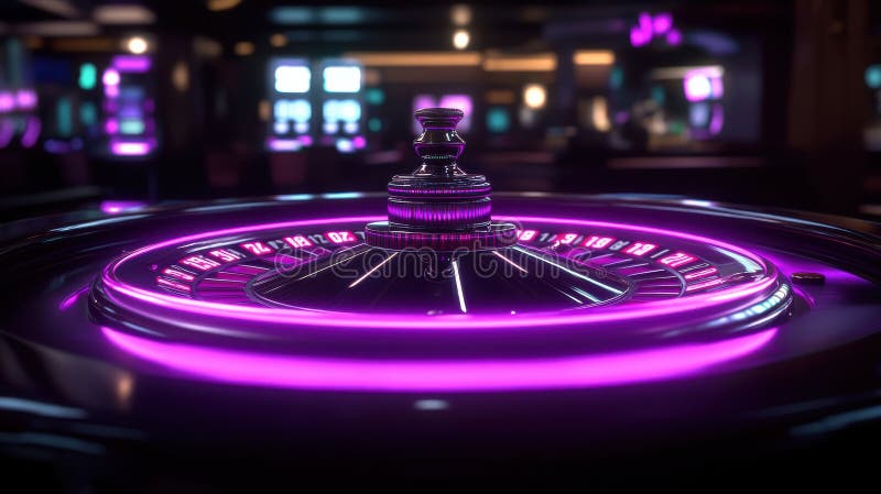 Roulette wheel and table